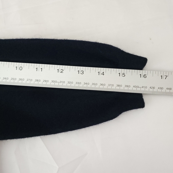 Love Moschino Sweater Bow Mini Dress In Navy - Picture 9 of 9